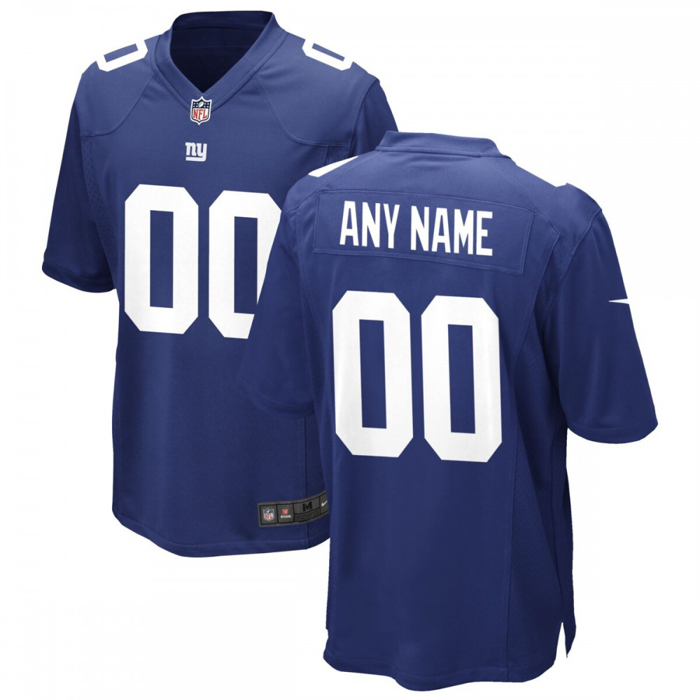 New York Giants Nike Custom Game Jersey - Royal-Profan Arena